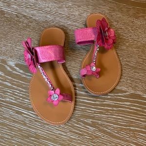 Bamboo Brand Sandals, Pink - Size 8